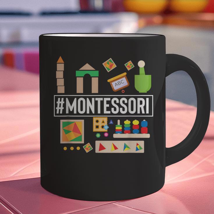 Novelty Montessori Studying Learning Schooling Teacher Love For Men Women Graphic Print Coffee Mug, gift for family, gift for coworker
