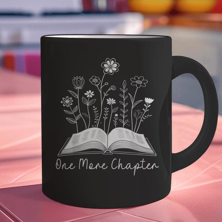 One-More Chapter Wildflower Reading Teacher Library Bookish Graphic Print Coffee Mug, gift for family, gift for coworker One-More Chapter Wildflower Reading Teacher Library Bookish Graphic Print Coffee Mug, gift for family, gift for coworker