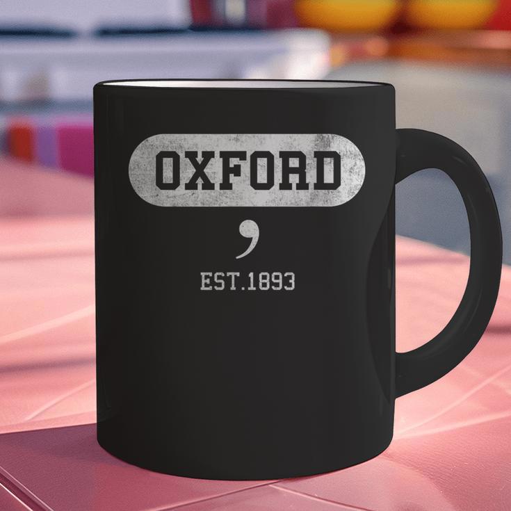 Oxford Comma English Teacher Shirt T-Shirt Graphic Print Coffee Mug, English Teacher Mugs, gift for family, gift for coworker