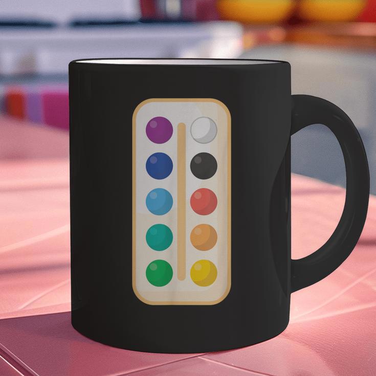 Paint Palette ArtSet Halloween Costume For Teachers Students For Men Women Kids Graphic Print Coffee Mug, gift for family, gift for coworker