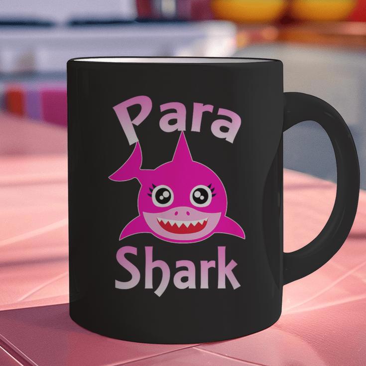 Para Shark Paraprofessional Female Teacher Graphic Print Coffee Mug, gift for family, gift for coworker Para Shark Paraprofessional Female Teacher Graphic Print Coffee Mug, gift for family, gift for coworker