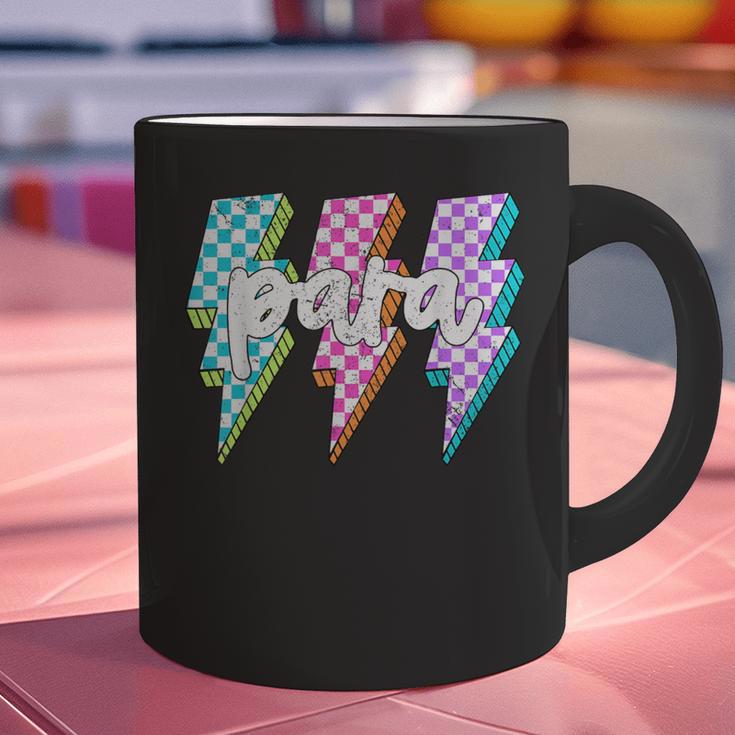 Para Squad Paraprofessional Teacher Lightning Bolt Graphic Print Coffee Mug, gift for family, gift for coworker Para Squad Paraprofessional Teacher Lightning Bolt Graphic Print Coffee Mug, gift for family, gift for coworker