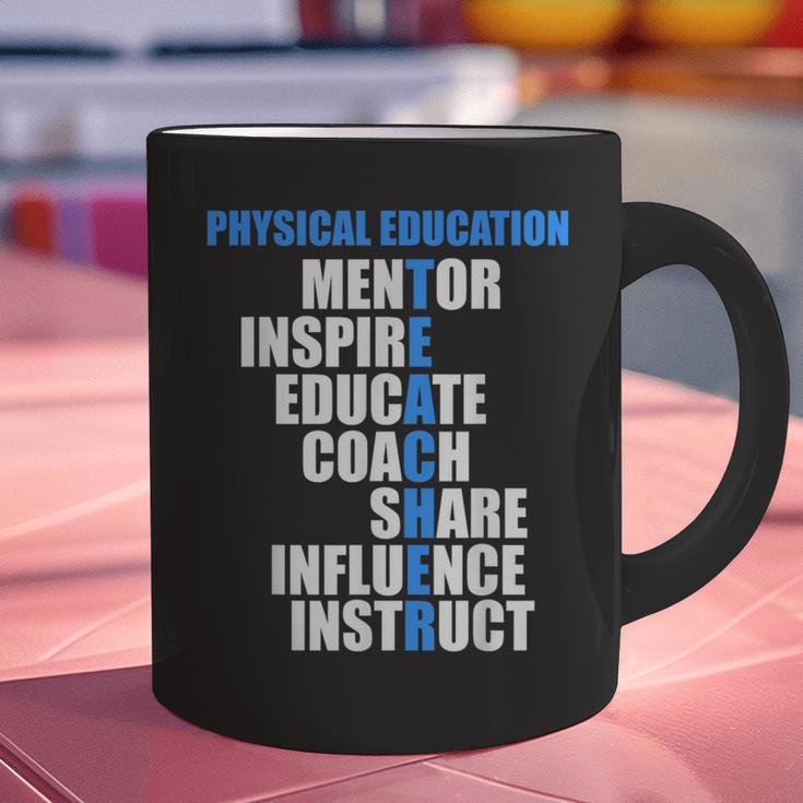 PE Physical Education Teacher For PE Teacher Graphic Print Coffee Mug, Pe Teacher Mugs, gift for family, gift for coworker