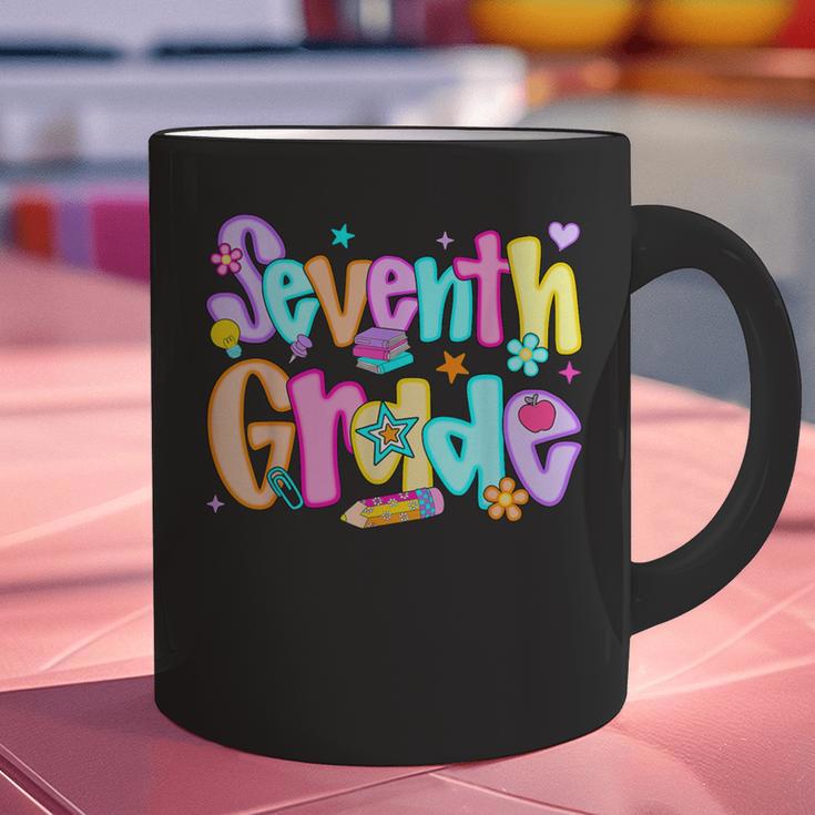 Preppy Seventh Grade Back To School 7th Grade Teachers Girls Graphic Print Coffee Mug, gift for family, gift for coworker Preppy Seventh Grade Back To School 7th Grade Teachers Girls Graphic Print Coffee Mug, gift for family, gift for coworker