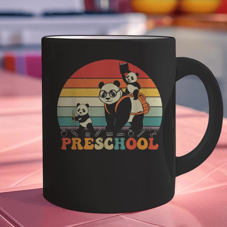 Preschool Panda Back To School Teacher Student Graphic Print Coffee Mug, gift for family, gift for coworker Preschool Panda Back To School Teacher Student Graphic Print Coffee Mug, gift for family, gift for coworker