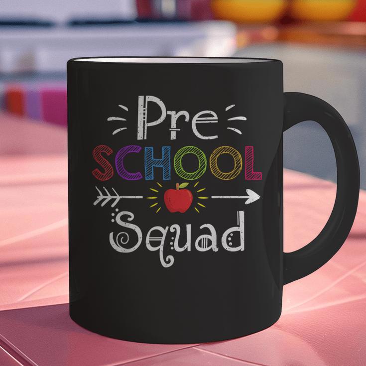 Preschool Squad Preschool Teacher Student Graphic Print Coffee Mug, gift for family, gift for coworker Preschool Squad Preschool Teacher Student Graphic Print Coffee Mug, gift for family, gift for coworker