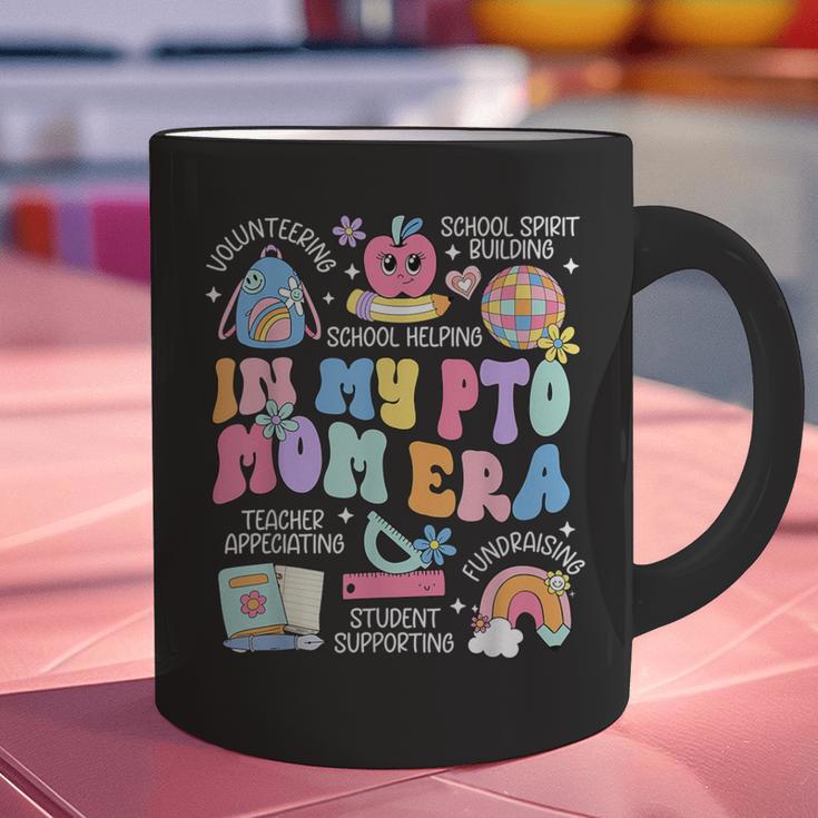 In My PTO Mom Parent Teacher Organization Back To School Graphic Print Coffee Mug, gift for family, gift for coworker