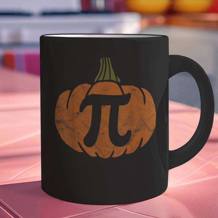 Pumpkin Pi Math Teacher Halloween Thanksgiving Day Costume Men Women Kids Graphic Print Coffee Mug, gift for family, gift for coworker