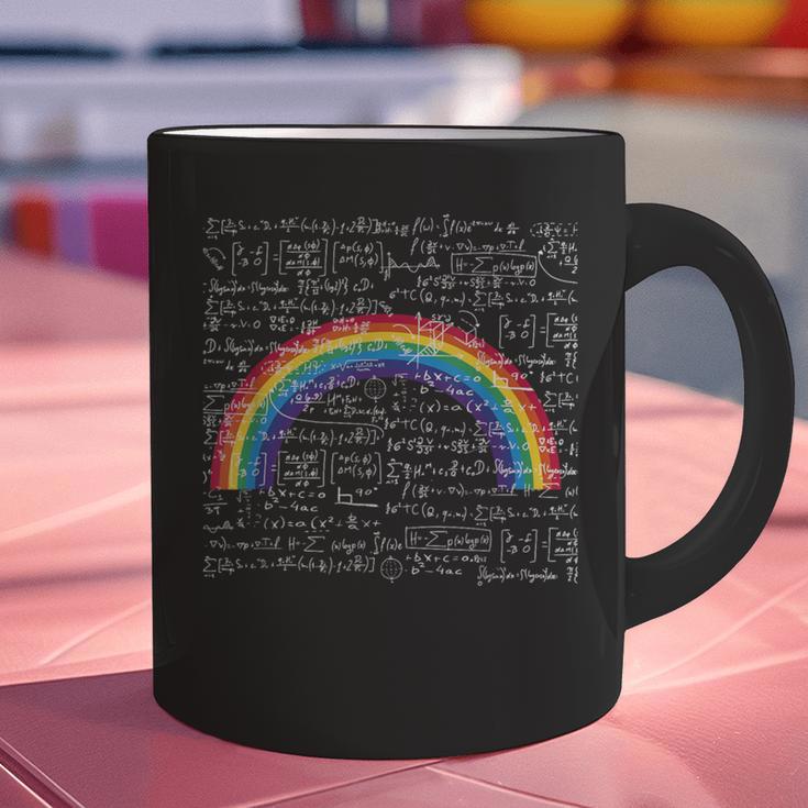 Rainbow Math Equation Teacher Nerd Retro LGBT Gay Pride Flag Graphic Print Coffee Mug, gift for family, gift for coworker Rainbow Math Equation Teacher Nerd Retro LGBT Gay Pride Flag Graphic Print Coffee Mug, gift for family, gift for coworker