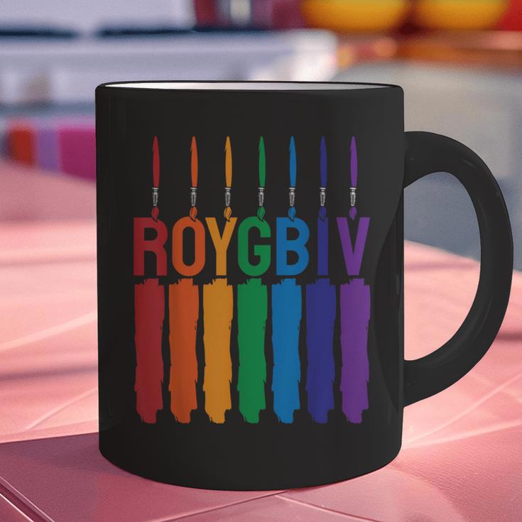 Rainbow Roygbiv Kids Artist Costume Art Teacher Graphic Print Coffee Mug, gift for family, gift for coworker Rainbow Roygbiv Kids Artist Costume Art Teacher Graphic Print Coffee Mug, gift for family, gift for coworker