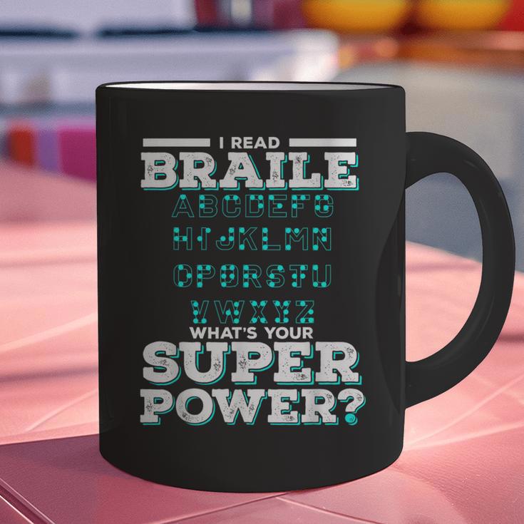 I Read Braille Tell Me Your Superpower Braille Teacher For Men Women Graphic Print Coffee Mug, gift for family, gift for coworker I Read Braille Tell Me Your Superpower Braille Teacher For Men Women Graphic Print Coffee Mug, gift for family, gift for coworker