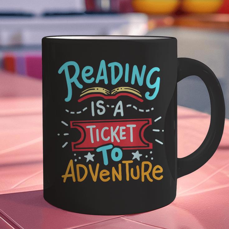 Reading Adventure Library Student Teacher Book Graphic Print Coffee Mug, gift for family, gift for coworker Reading Adventure Library Student Teacher Book Graphic Print Coffee Mug, gift for family, gift for coworker