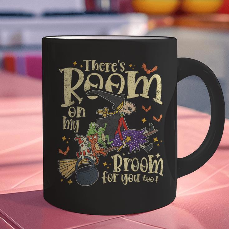 There's Room On My Broom For You Too Teacher Halloween Graphic Print Coffee Mug, gift for family, gift for coworker There's Room On My Broom For You Too Teacher Halloween Graphic Print Coffee Mug, gift for family, gift for coworker