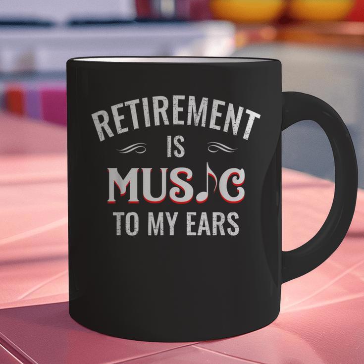 Retirement Is Music To My Ears Retired Music Teacher Graphic Print Coffee Mug, gift for family, gift for coworker Retirement Is Music To My Ears Retired Music Teacher Graphic Print Coffee Mug, gift for family, gift for coworker