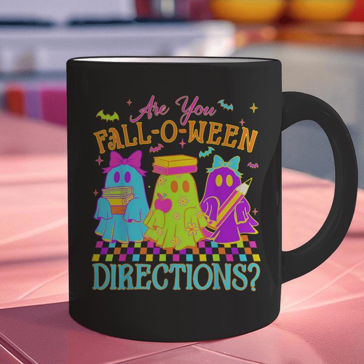 Retro Are You Falloween Direction Teacher Spooky Halloween Graphic Print Coffee Mug, gift for family, gift for coworker Retro Are You Falloween Direction Teacher Spooky Halloween Graphic Print Coffee Mug, gift for family, gift for coworker