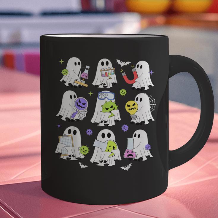 Retro Halloween Science Teacher Ghost Laboratory Teacher Graphic Print Coffee Mug, Science Teacher Mugs, gift for family, gift for coworker Retro Halloween Science Teacher Ghost Laboratory Teacher Graphic Print Coffee Mug, Science Teacher Mugs, gift for family, gift for coworker