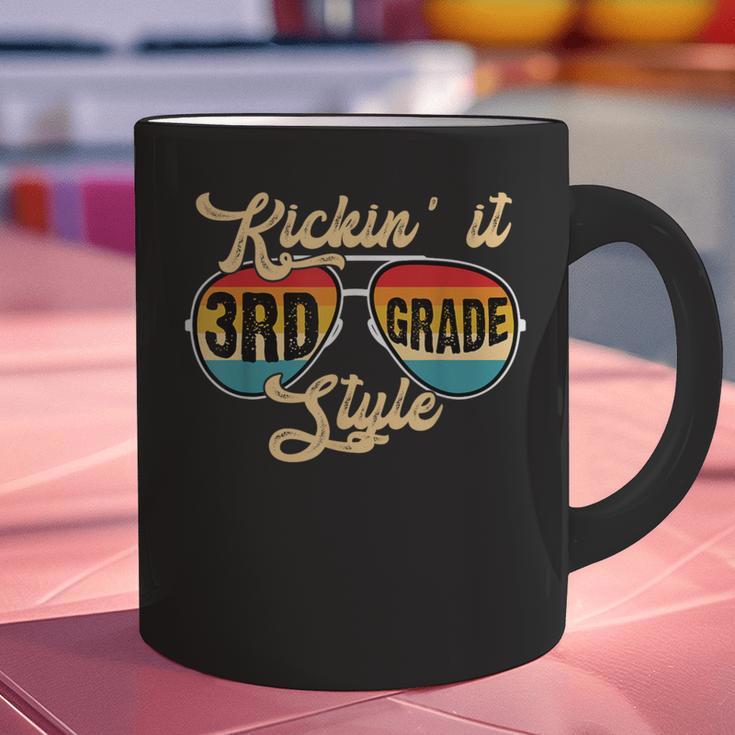 Retro Kickin It 3rd Grade Style Teacher Back To School Men Women Graphic Print Coffee Mug, gift for family, gift for coworker Retro Kickin It 3rd Grade Style Teacher Back To School Men Women Graphic Print Coffee Mug, gift for family, gift for coworker