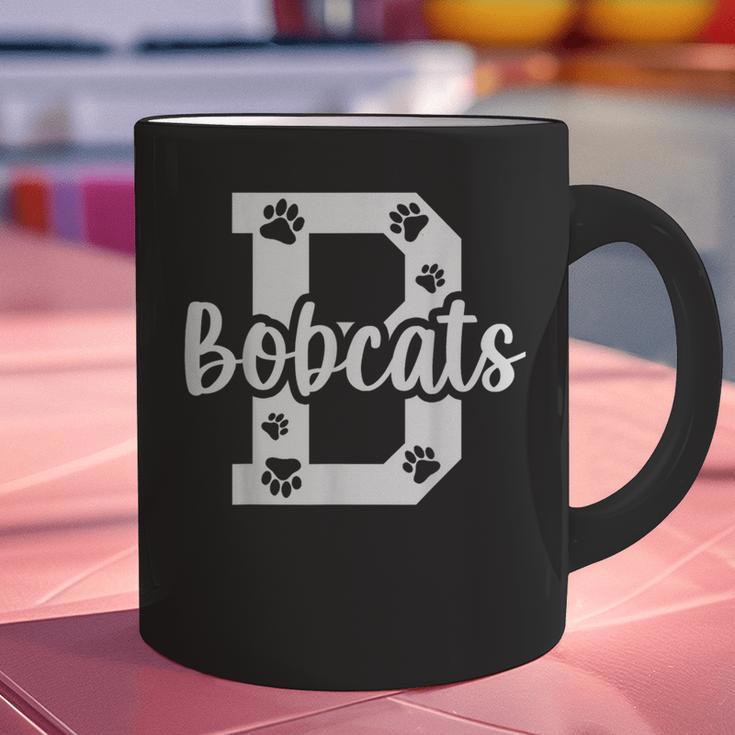 School Spirit Mascot Bobcats Back To School Teacher Student Graphic Print Coffee Mug, gift for family, gift for coworker