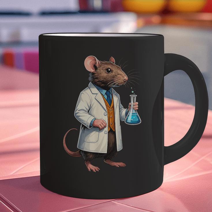 Science Rat Lab Science Scientist Mouse Teacher Chemistry Graphic Print Coffee Mug, Science Teacher Mugs, gift for family, gift for coworker