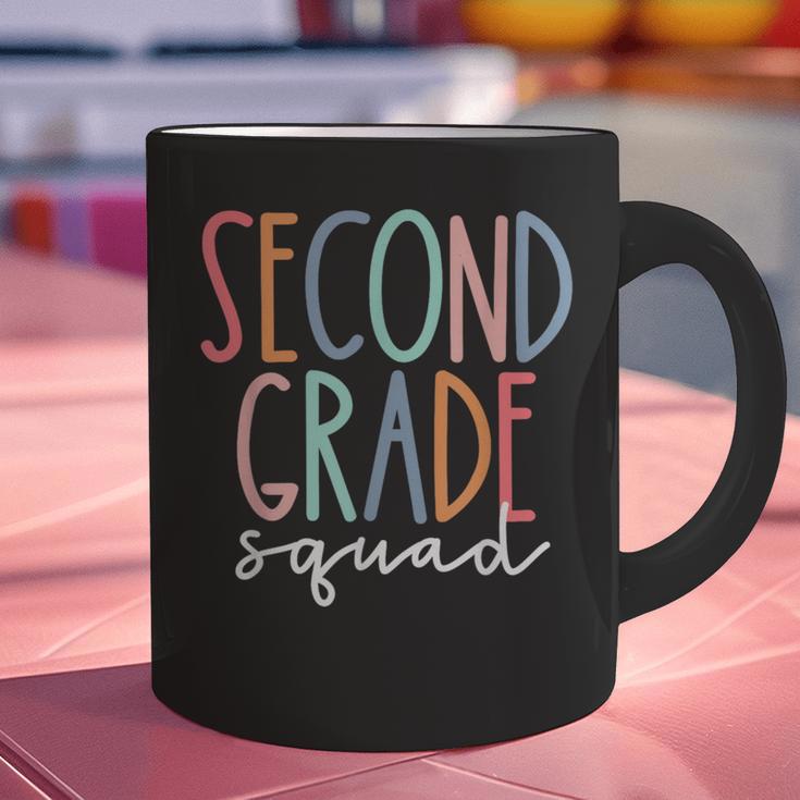 Second Grade Squad 2nd Grade Teacher Women Back To School Graphic Print Coffee Mug, 2nd Grade Teacher Mugs, gift for family, gift for coworker