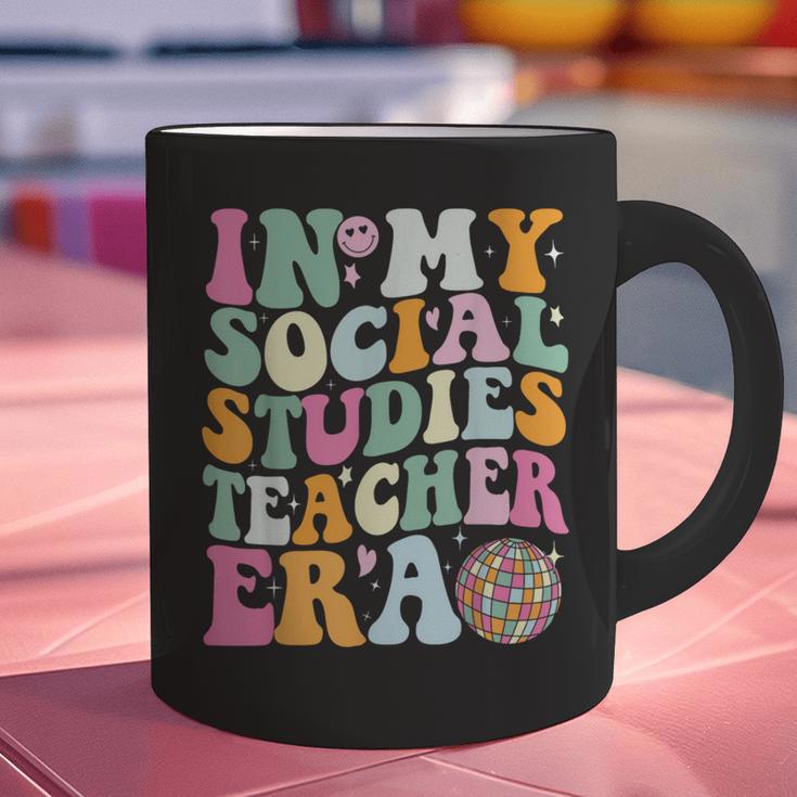 In My Social Studies Teacher Era Cute Social Studies Teacher Graphic Print Coffee Mug, gift for family, gift for coworker