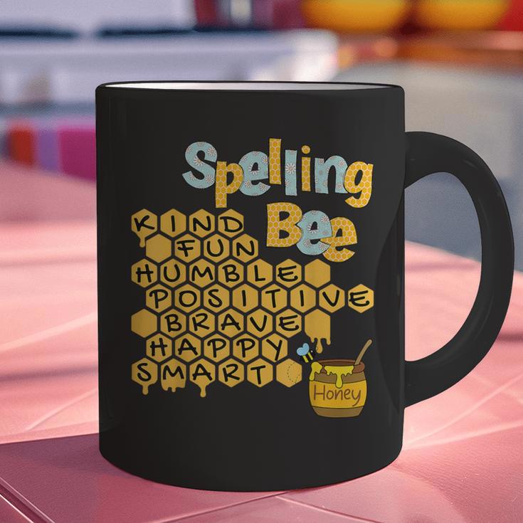Spelling Bee Kind Positive Kindness Women Teacher Graphic Print Coffee Mug, gift for family, gift for coworker Spelling Bee Kind Positive Kindness Women Teacher Graphic Print Coffee Mug, gift for family, gift for coworker