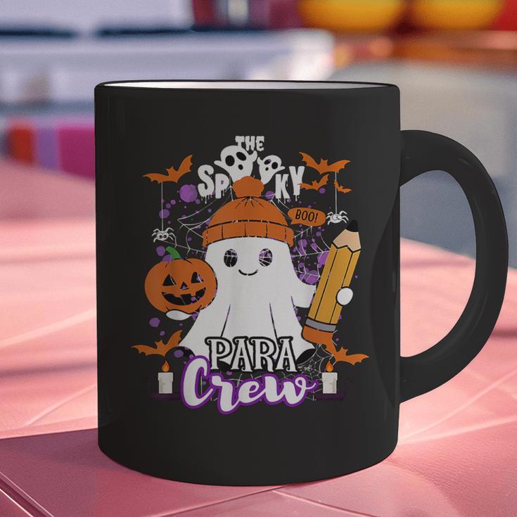 Spooky Para Crew Ghost Halloween Paraprofessional Teacher Graphic Print Coffee Mug, gift for family, gift for coworker Spooky Para Crew Ghost Halloween Paraprofessional Teacher Graphic Print Coffee Mug, gift for family, gift for coworker