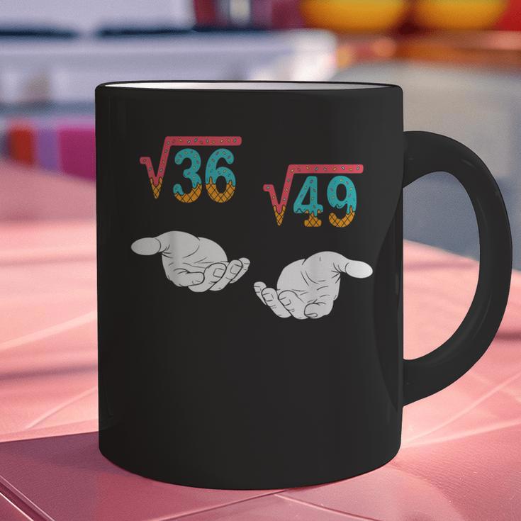 Square Root 36 49 Meme 67 Ice Cream Drip Math Teacher Tee Graphic Print Coffee Mug, gift for family, gift for coworker Square Root 36 49 Meme 67 Ice Cream Drip Math Teacher Tee Graphic Print Coffee Mug, gift for family, gift for coworker