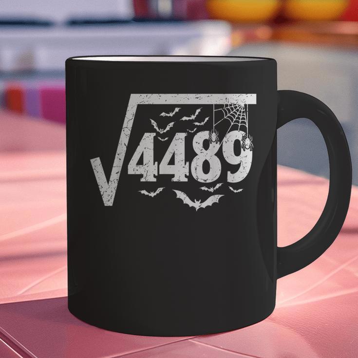 Square Root 4489 Halloween Meme 67 Math Teacher Graphic Print Coffee Mug, gift for family, gift for coworker Square Root 4489 Halloween Meme 67 Math Teacher Graphic Print Coffee Mug, gift for family, gift for coworker