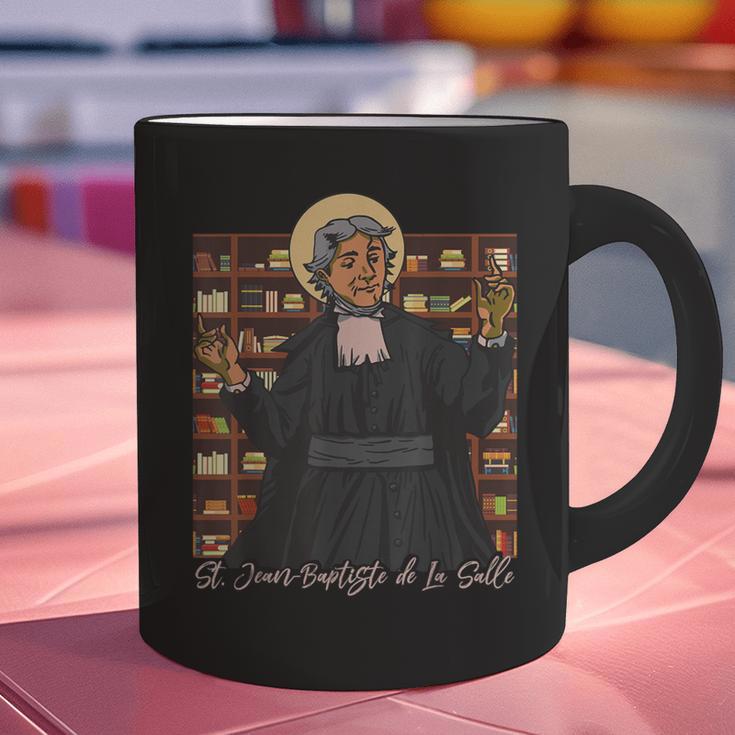 St Jean Baptiste De La Salle Patron Saint Education Teachers Graphic Print Coffee Mug, gift for family, gift for coworker