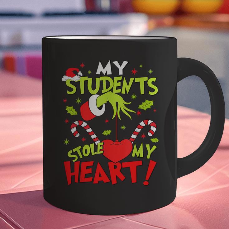 My Students Stole My Heart Teacher Holiday Merry Christmas Graphic Print Coffee Mug, gift for family, gift for coworker My Students Stole My Heart Teacher Holiday Merry Christmas Graphic Print Coffee Mug, gift for family, gift for coworker