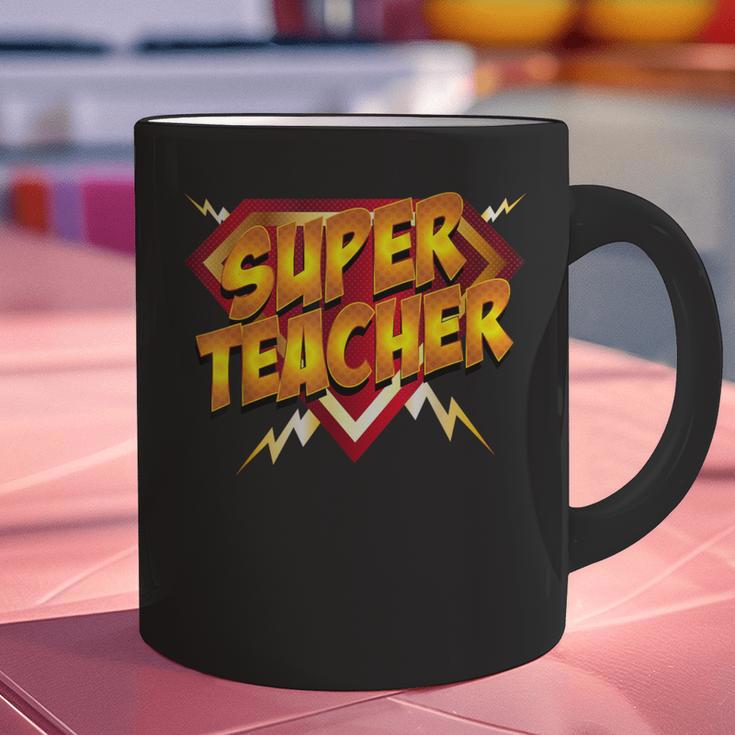 Super Teacher Superhero Back To School Teacher's Graphic Print Coffee Mug, Super Teacher Mugs, gift for family, gift for coworker Super Teacher Superhero Back To School Teacher's Graphic Print Coffee Mug, Super Teacher Mugs, gift for family, gift for coworker