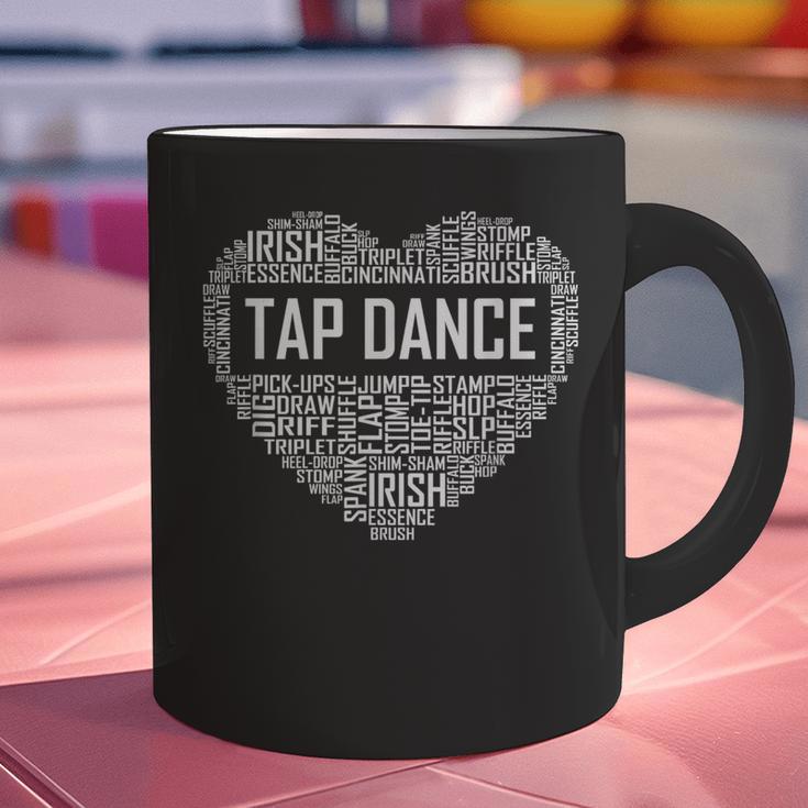 Tap Dance Heart Lover Tap Dancer Dancing Teacher For Men Women Girls Kids Graphic Print Coffee Mug, gift for family, gift for coworker