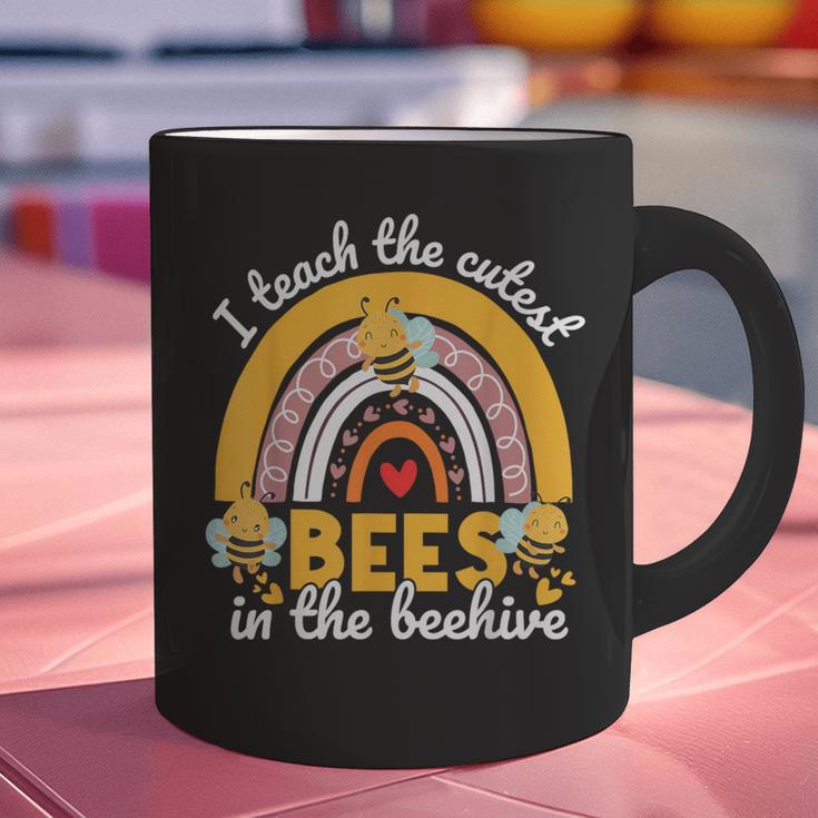 I Teach The Cutest Bees In The Beehive Teachers Day Graphic Print Coffee Mug, gift for family, gift for coworker I Teach The Cutest Bees In The Beehive Teachers Day Graphic Print Coffee Mug, gift for family, gift for coworker