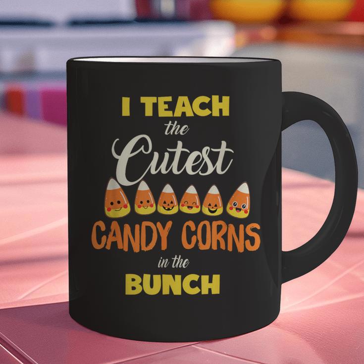 I Teach The Cutest Candy Corn In The Patch Teacher Halloween Graphic Print Coffee Mug, gift for family, gift for coworker I Teach The Cutest Candy Corn In The Patch Teacher Halloween Graphic Print Coffee Mug, gift for family, gift for coworker