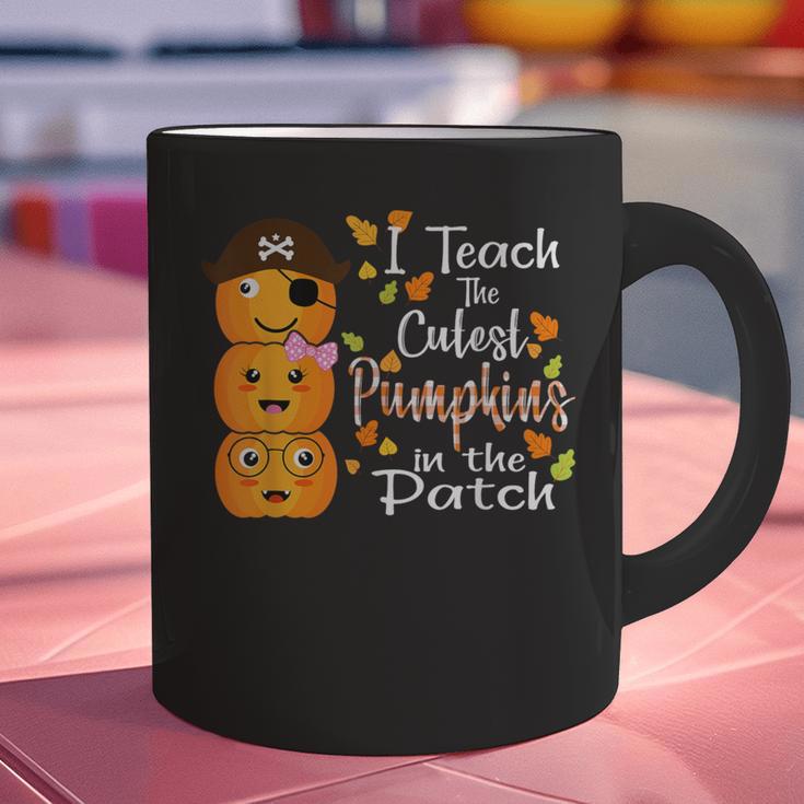 I Teach The Cutest Pumpkins Halloween Shirt For Teachers Graphic Print Coffee Mug, gift for family, gift for coworker
