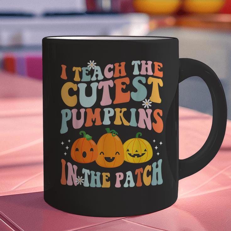 I Teach The Cutest Pumpkins In The Patch Teacher Graphic Print Coffee Mug, gift for family, gift for coworker I Teach The Cutest Pumpkins In The Patch Teacher Graphic Print Coffee Mug, gift for family, gift for coworker