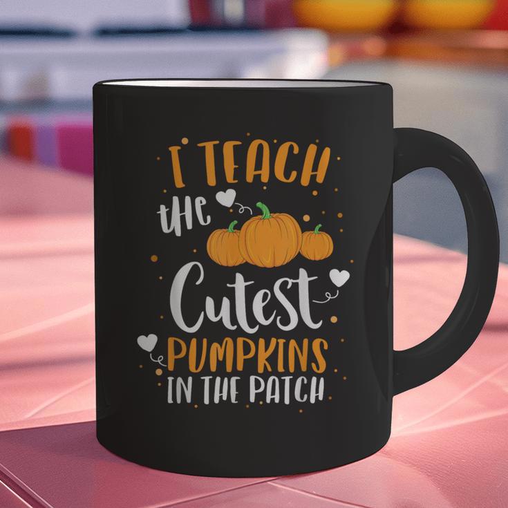 I Teach The Cutest Pumpkins In The Patch Teacher School For Men Women Kids Graphic Print Coffee Mug, gift for family, gift for coworker I Teach The Cutest Pumpkins In The Patch Teacher School For Men Women Kids Graphic Print Coffee Mug, gift for family, gift for coworker