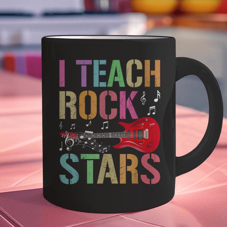 I Teach Rockstars Band Vibes Teacher Rocks My Music Teaching Graphic Print Coffee Mug, gift for family, gift for coworker I Teach Rockstars Band Vibes Teacher Rocks My Music Teaching Graphic Print Coffee Mug, gift for family, gift for coworker
