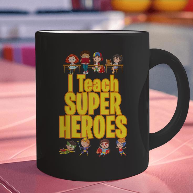 I Teach Super Heroes Comic Book Hero Teacher School Graphic Print Coffee Mug, Super Teacher Mugs, gift for family, gift for coworker I Teach Super Heroes Comic Book Hero Teacher School Graphic Print Coffee Mug, Super Teacher Mugs, gift for family, gift for coworker