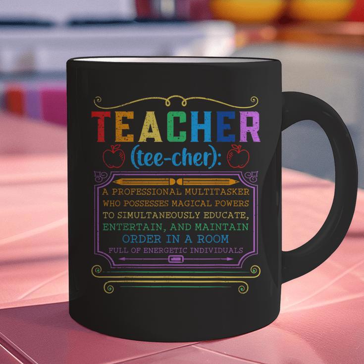 Teacher Definition Teaching School Teacher Graphic Print Coffee Mug, gift for family, gift for coworker Teacher Definition Teaching School Teacher Graphic Print Coffee Mug, gift for family, gift for coworker