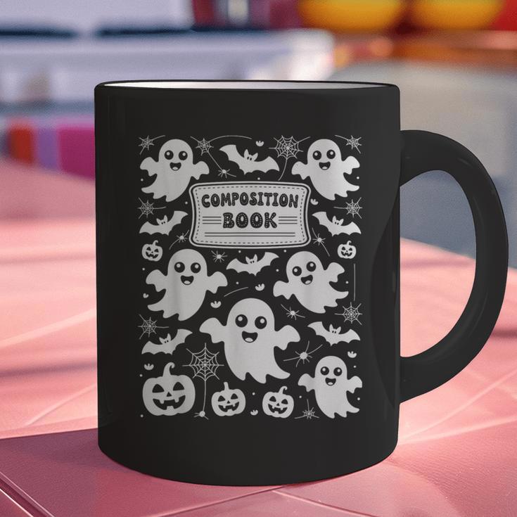 Teacher Halloween Composition Notebook Costume Halloween Graphic Print Coffee Mug, gift for family, gift for coworker Teacher Halloween Composition Notebook Costume Halloween Graphic Print Coffee Mug, gift for family, gift for coworker