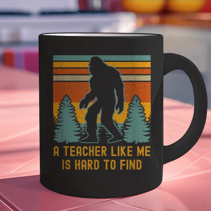 A Teacher Like Me Is Hard To Find Bigfoot Teacher Graphic Print Coffee Mug, gift for family, gift for coworker A Teacher Like Me Is Hard To Find Bigfoot Teacher Graphic Print Coffee Mug, gift for family, gift for coworker