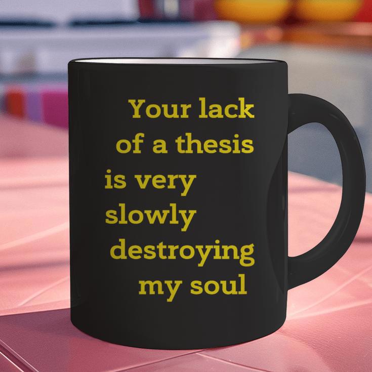 Teacher Or Professor Essay Thesis Writing Joke For Men Women Graphic Print Coffee Mug, Writing Teacher Mugs, gift for family, gift for coworker
