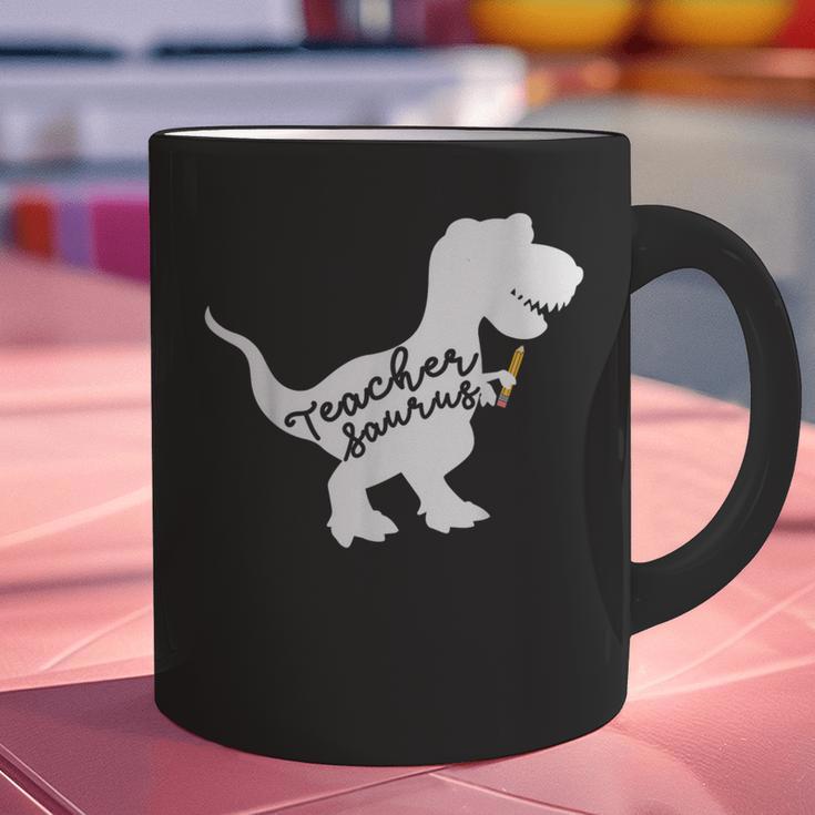 Teacher Saurus T Shirt For Men And Women Graphic Print Coffee Mug, gift for family, gift for coworker