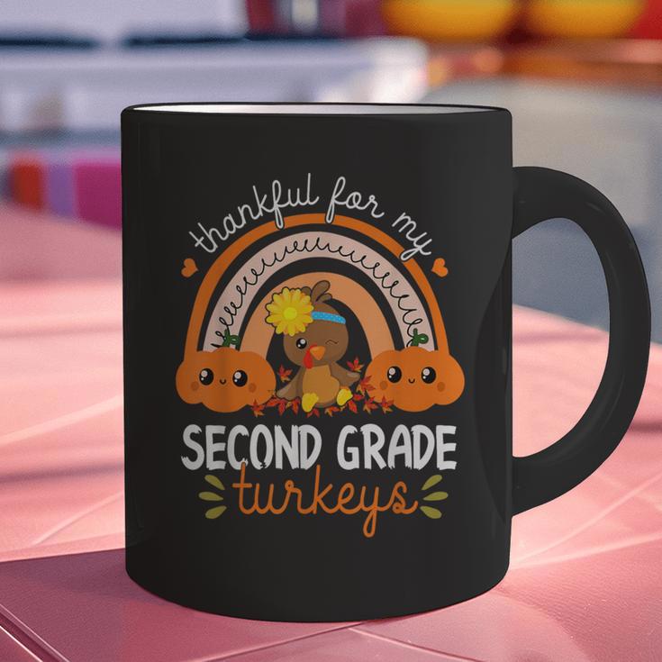 Teacher Thanksgiving Thankful For My Second Grade Turkeys Graphic Print Coffee Mug, gift for family, gift for coworker Teacher Thanksgiving Thankful For My Second Grade Turkeys Graphic Print Coffee Mug, gift for family, gift for coworker