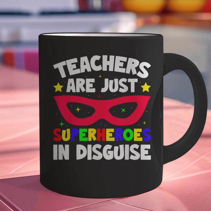 Teachers Are Just Superheroes In Disguise School Graphic Print Coffee Mug, gift for family, gift for coworker Teachers Are Just Superheroes In Disguise School Graphic Print Coffee Mug, gift for family, gift for coworker