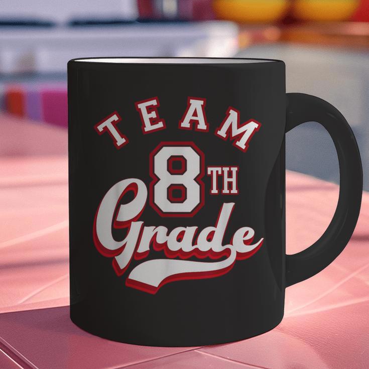 Team 8th Grade Eighth For Teacher Or Students For Men Women Girls Kids Graphic Print Coffee Mug, gift for family, gift for coworker