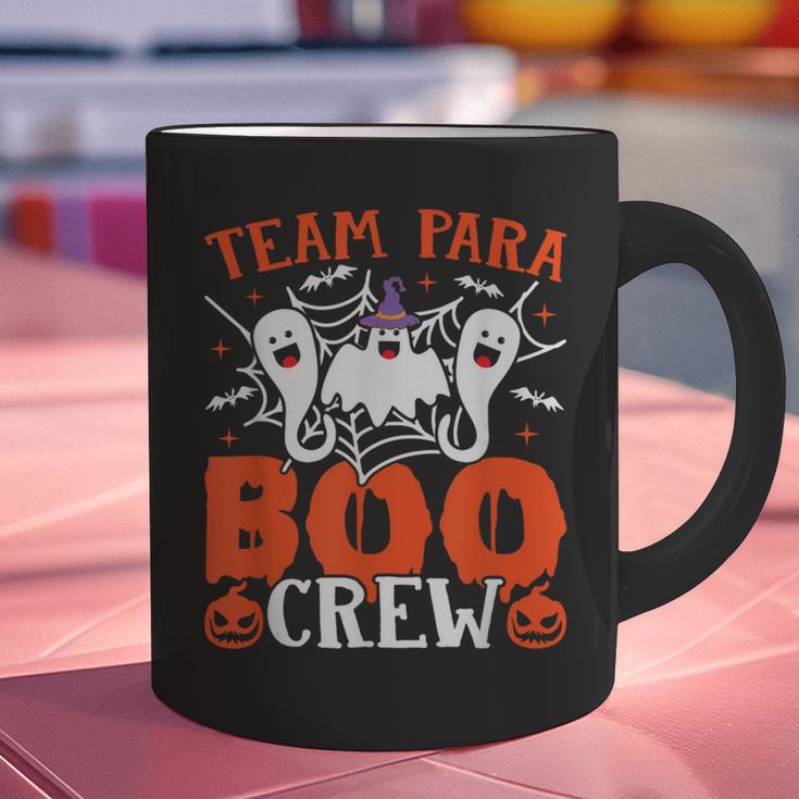 Team Para Boo Crew Halloween Ghost Paraprofessional Teacher Graphic Print Coffee Mug, gift for family, gift for coworker Team Para Boo Crew Halloween Ghost Paraprofessional Teacher Graphic Print Coffee Mug, gift for family, gift for coworker