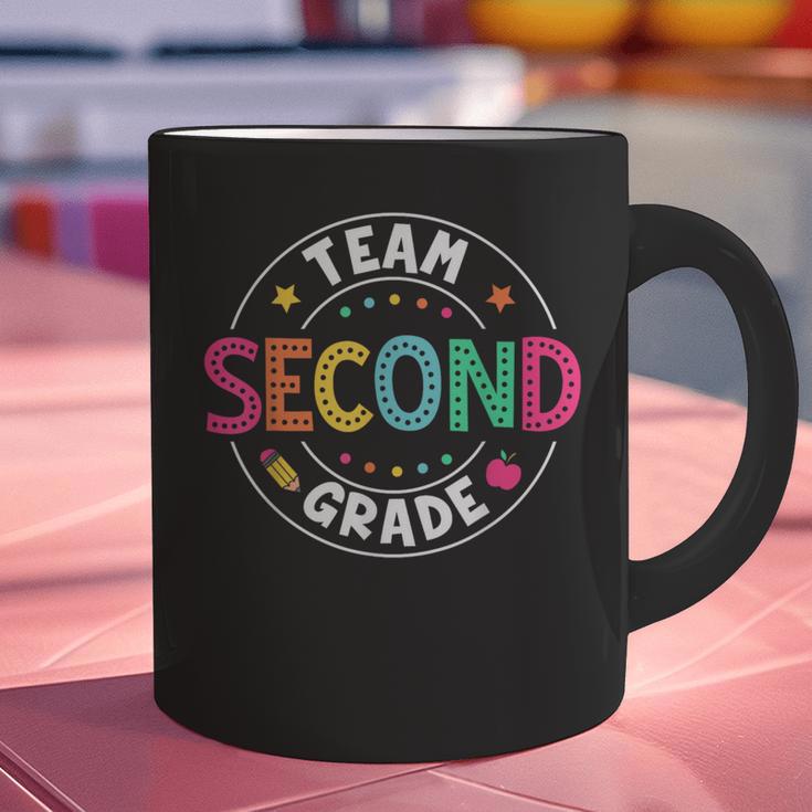 Team Second Grade Teacher Back To School 2nd Grade Squad Graphic Print Coffee Mug, 2nd Grade Teacher Mugs, gift for family, gift for coworker Team Second Grade Teacher Back To School 2nd Grade Squad Graphic Print Coffee Mug, 2nd Grade Teacher Mugs, gift for family, gift for coworker